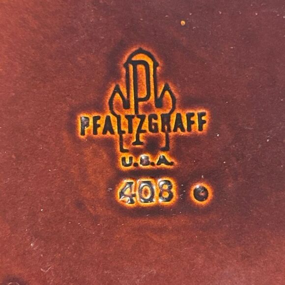 Vintage Pfalzgraff Brown Dip soufflé dish - Picture 6 of 6